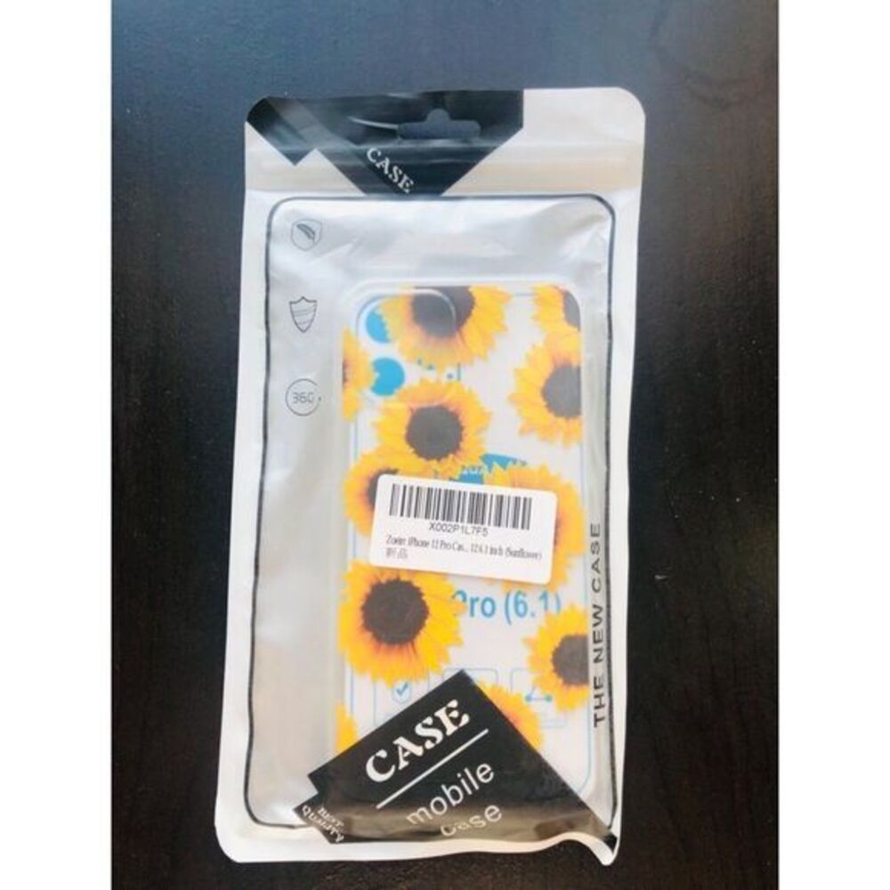 Brand New‎ Zoeirc Iphone 12 Pro Case 12 6.1 Inch Sunflower Phone Case